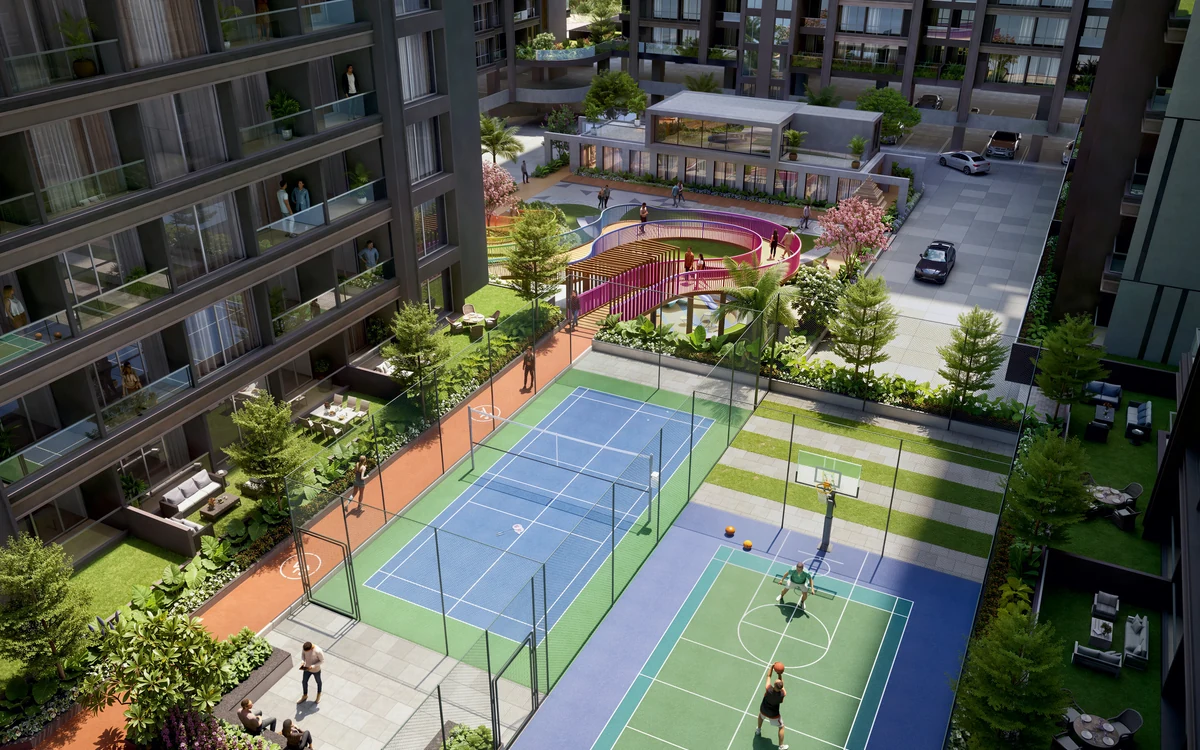 The Titan Tower Undri Property High-Rise Residences Pune